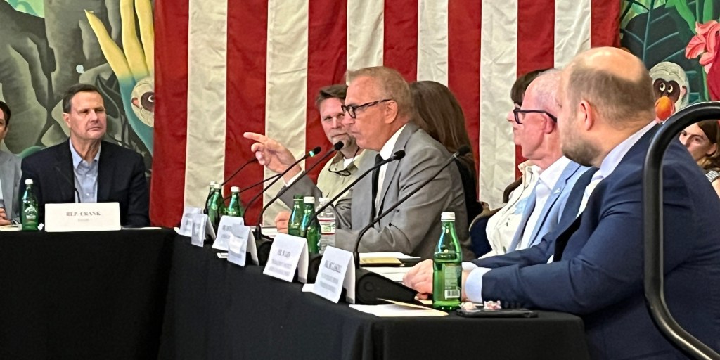 Kevin Costner advocates for national parks during hearing in Hot&nbsp;Springs